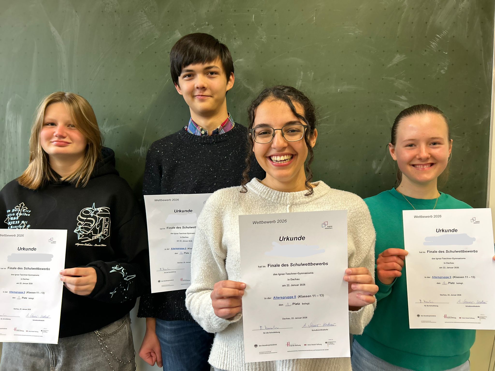 Schulwettbewerb "Jugend debattiert"