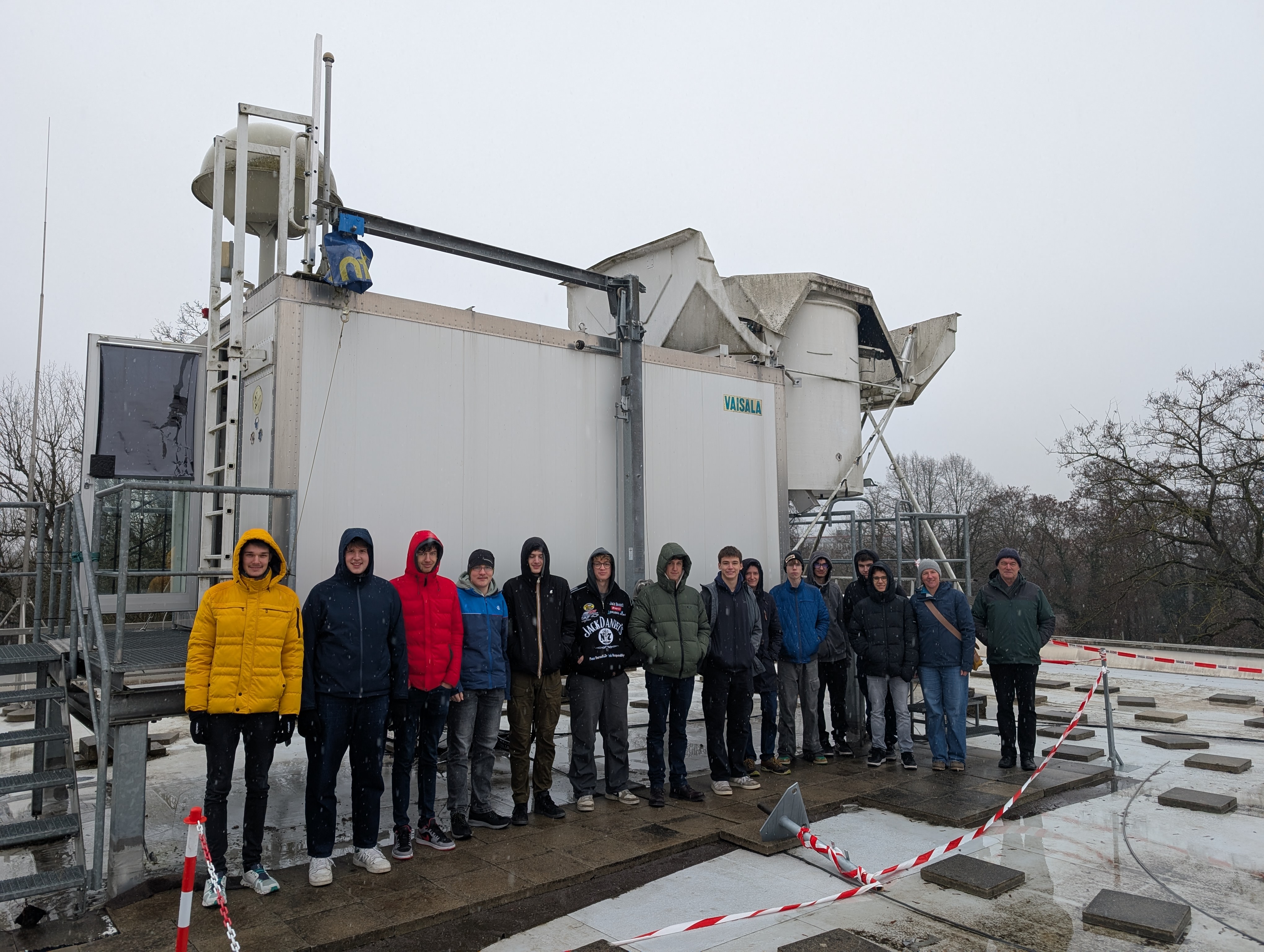 Besuch beim Deutschen Wetterdienst