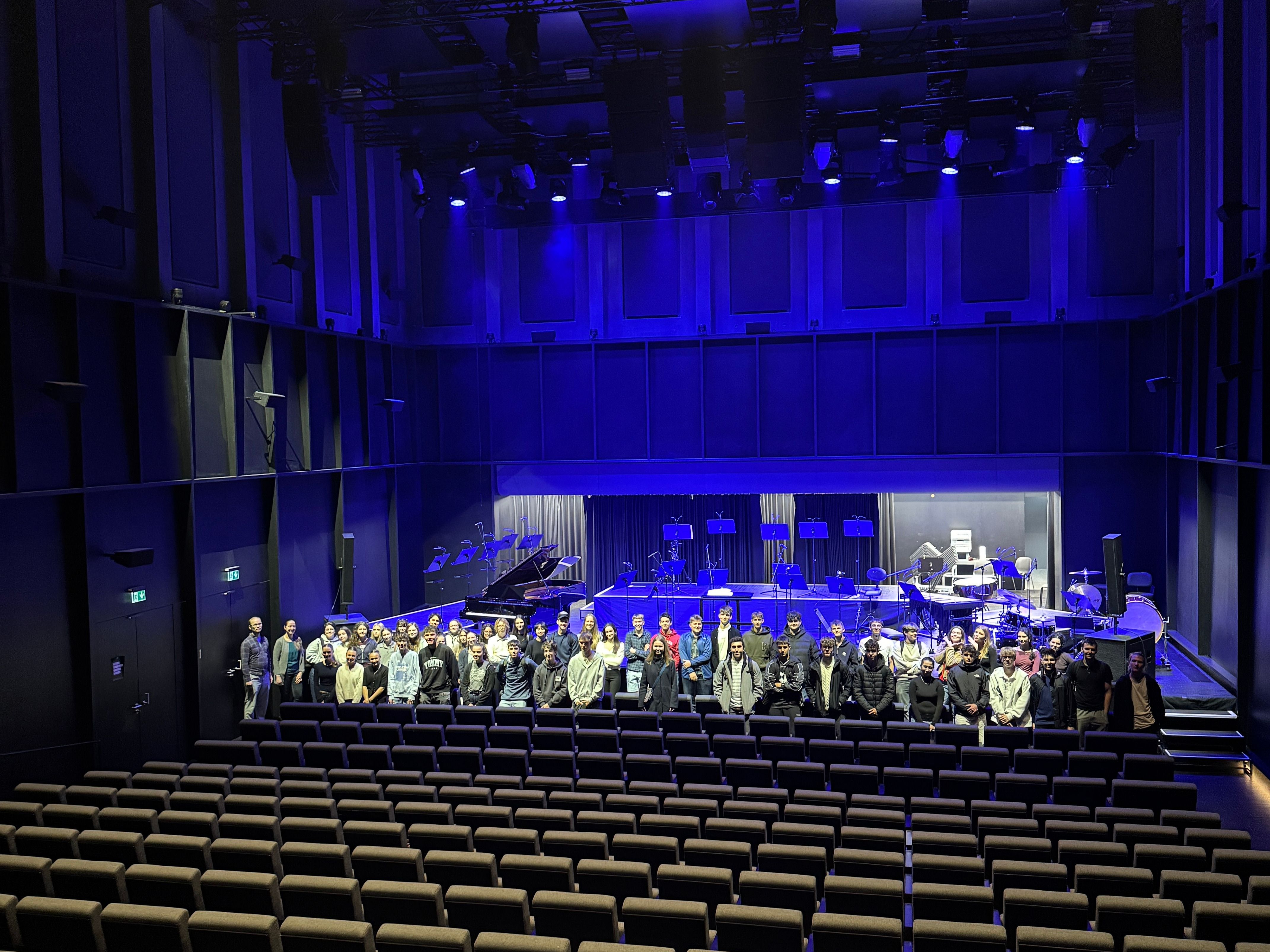 Schüler im klügsten Konzertsaal